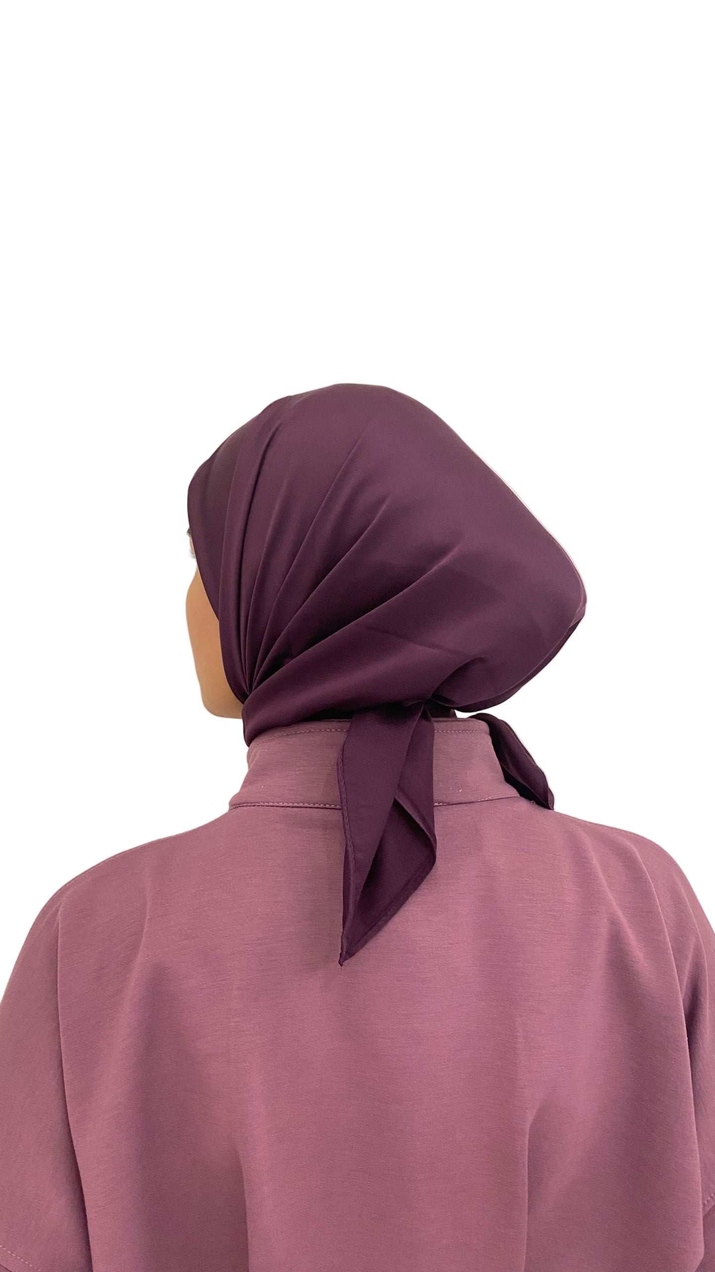 Dark purple foulard