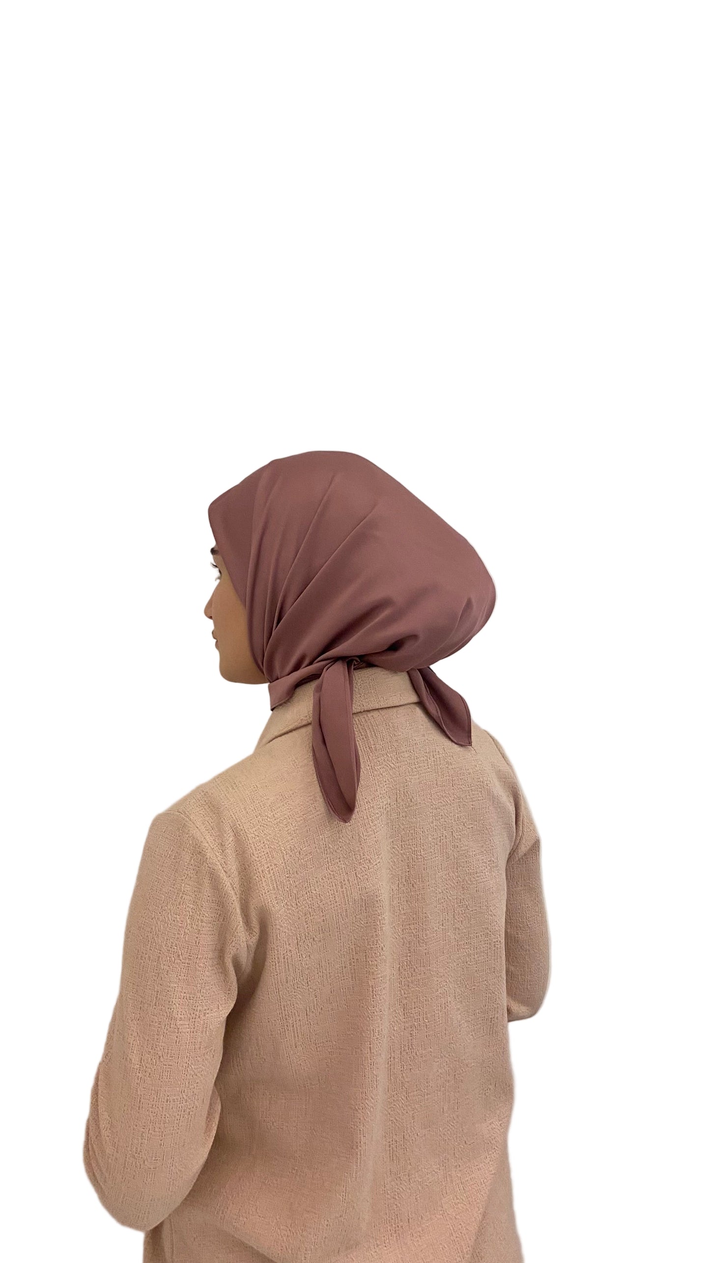 Dusty pink foulard