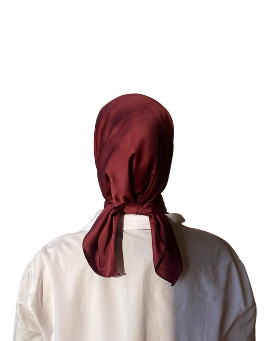 Burgundy Foulard