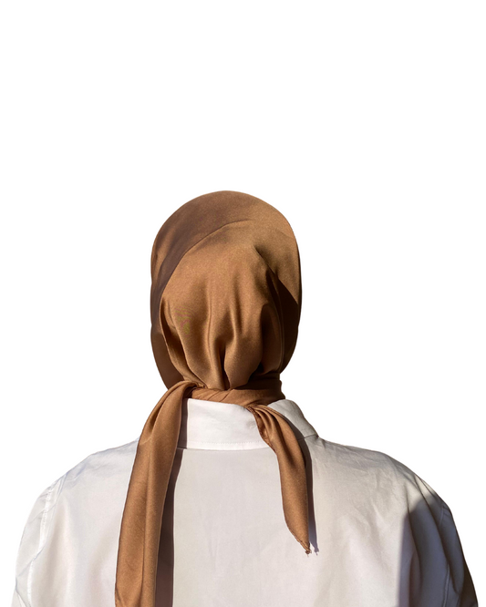 Brown foulard