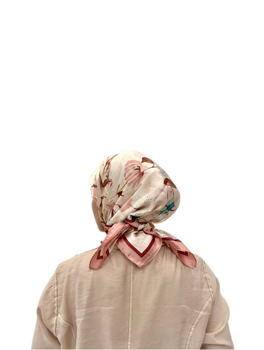 Pink Roa Foulard