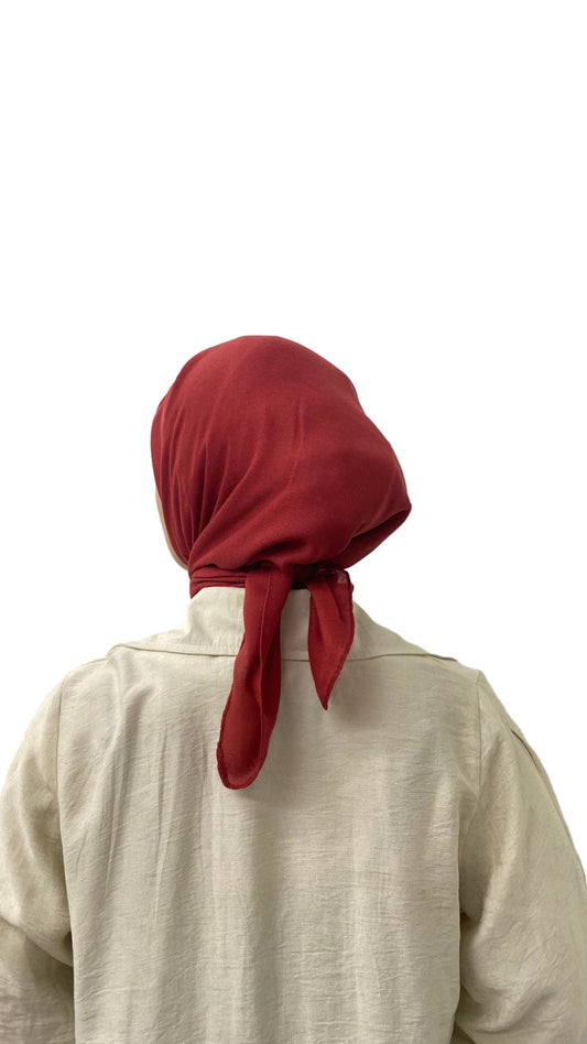Deep Cherry Foulard